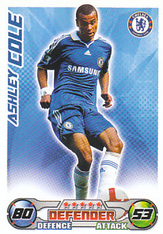Ashley Cole Chelsea 2008/09 Topps Match Attax #74